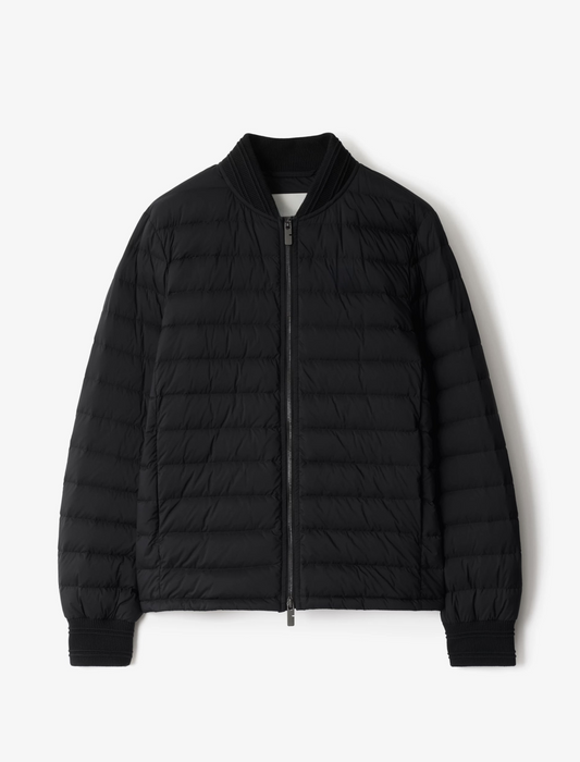 Panther Puffer Zip-Up